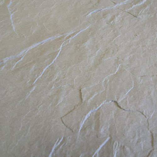 Pormenor macro da textura greige clara da pedra flexível Storm Slate